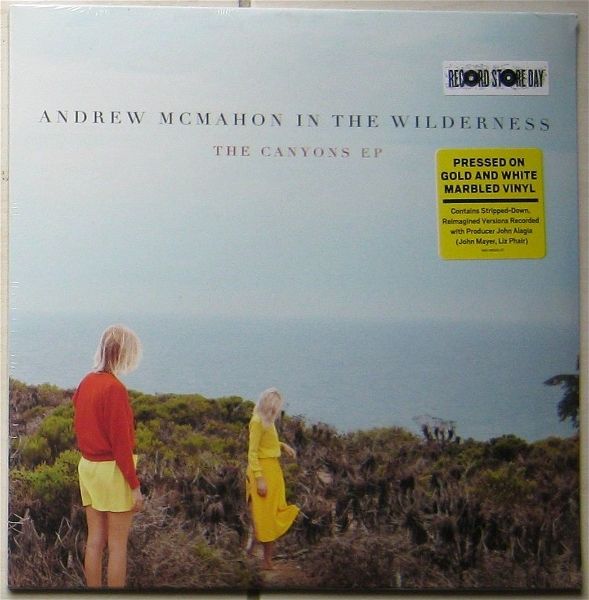  ANDREW McMAHON IN THE WILDERNESS – The Canyons EP  (10", sfragismenos)