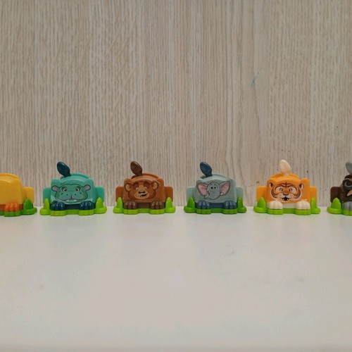 Kinder Surprise Joy figures miniatures Funny Natoons Nature animals collection used
