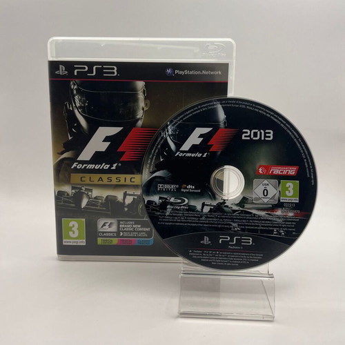 F1 2013 Classic Edition PS3 used, in very good condition, with manual