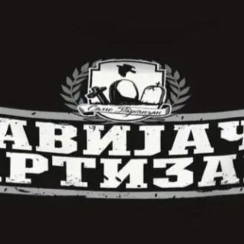 Ultras Partizan flag, 60 x 90 cm polyester
