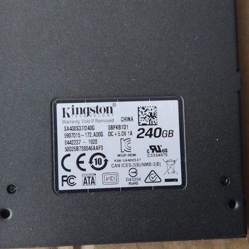 Kingston SA400S37/240G 240GB SATA SSD