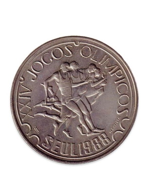 Portugal 250 Escudos 1988 coin used