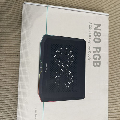 DeepCool N80RGB new laptop cooling pad