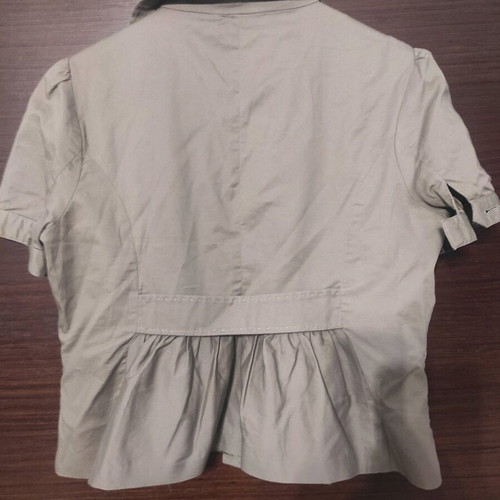 Sasch short jacket used, olive color, size large