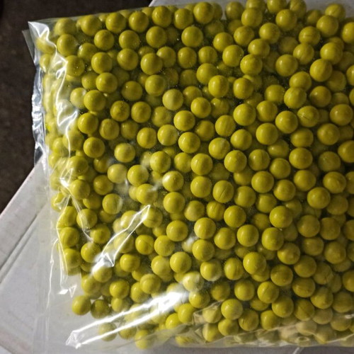 Paintballs 0.50 cal with a problem.