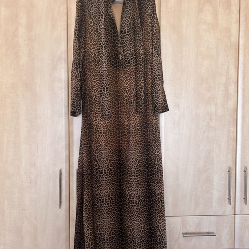 Long dress Vassia Kostara like new, brown, size M