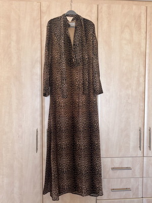Long dress Vassia Kostara like new, brown, size M