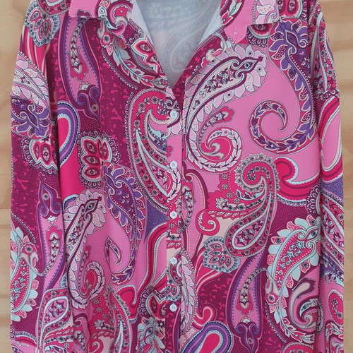 Shein blouse pink, new, size L