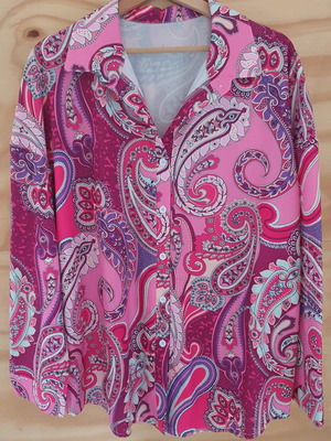 Shein blouse pink, new, size L