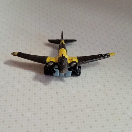 Micro Machines fighter plane used with minor wing damage