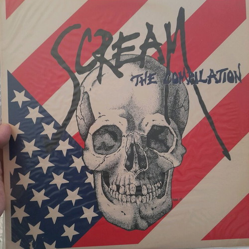 Scream The Compilation vinyl used, rock