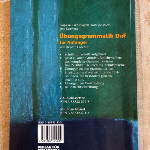 German Learning Grammar like new for Beginners