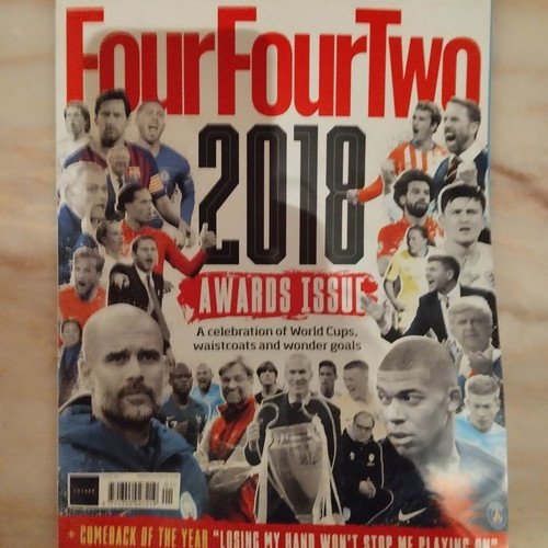 Four Four Two magazine January 2019 in excellent condition