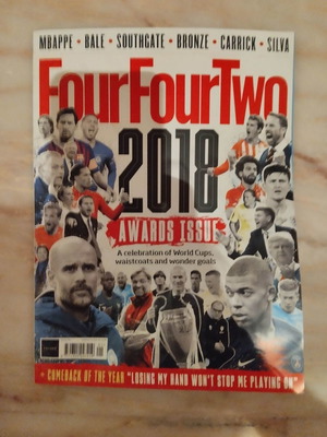 Four Four Two magazine January 2019 in excellent condition