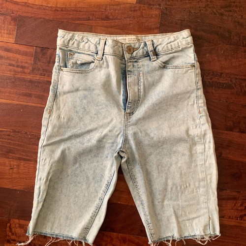 Bershka biker shorts women's like new, blue, size S