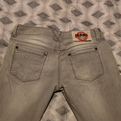 Vintage Michiko Koshino jeans gray, like new, size 28