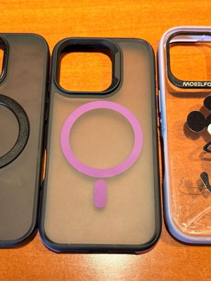 iPhone 16 Pro cases used, pack of 3 pieces