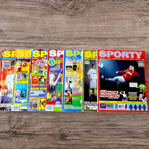 Sporty Jr magazines like new, pack of 7 issues