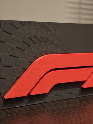 Desk organizer Formula 1 made of PLA plastic