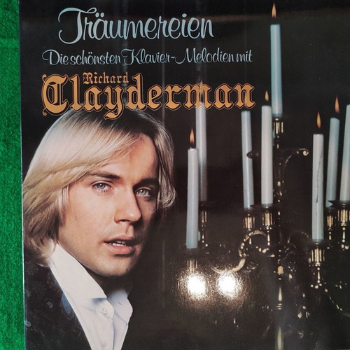 Richard Clayderman collection 7 used vinyl records 1977-1985
