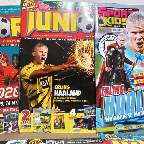 Sporty Junior magazine used, pack of 6 issues