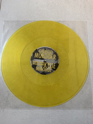 Right Here, Right Now 12" Yellow Vinyl by Giorgio Moroder feat. Kylie Minogue new