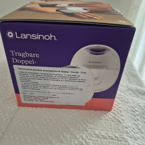 Lansinoh Wearable Hands Free Breast Pump like new