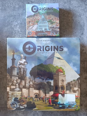 Origins First Builders and Ancient Wonders expansion new