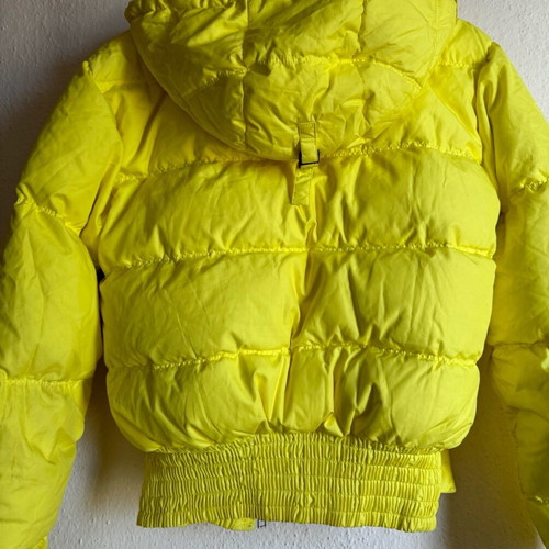 Nike down jacket used, yellow, size S