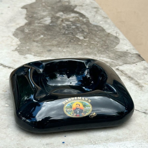 Dannemann El Noble Cigarro ashtray used, black color