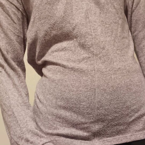 Zara long sleeve t-shirt purple used size M