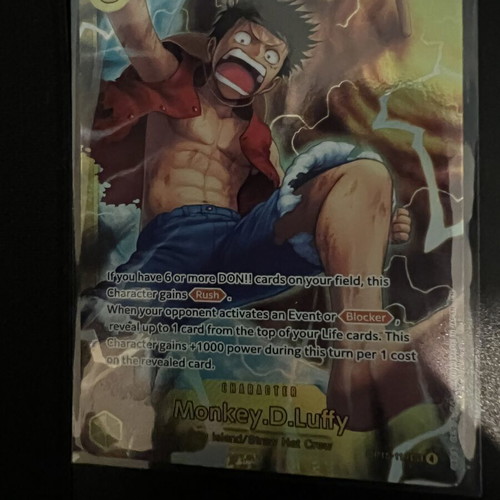 One Piece TCG cards in excellent condition