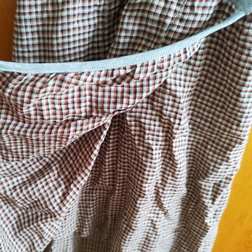 Helmi dress S checked with grey like new