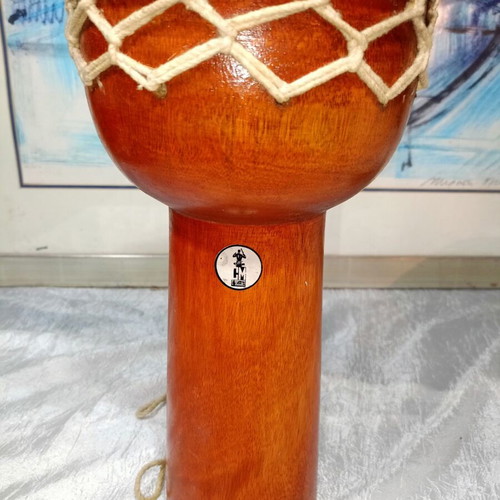 Traditional handmade doumbek used