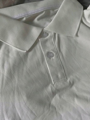 Ανδρική μπλούζα polo καινούργια, μέγεθος Medium, άσπρη