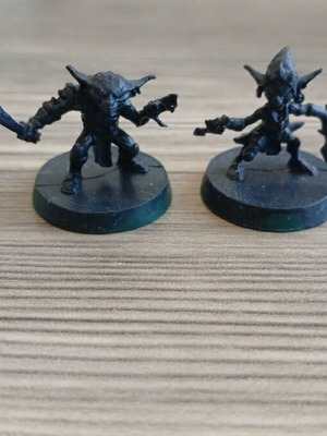 Heroquest goblins new, primed with Chaos Black Citadel