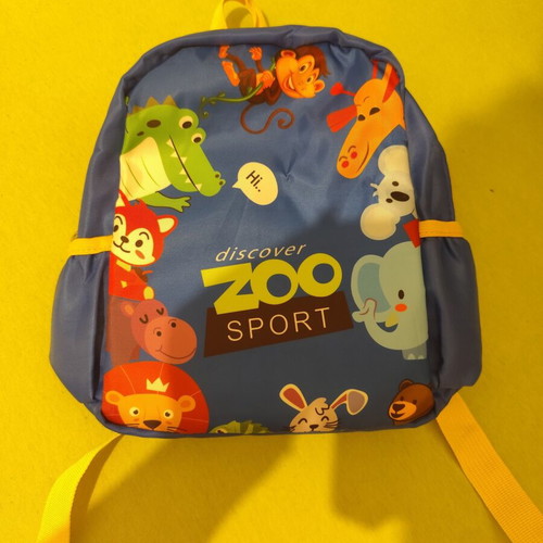 Preschool backpack with animals