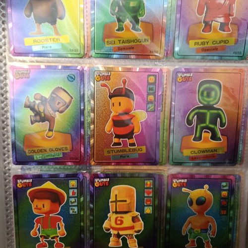 Stumble Guys special holo card collection 54 pcs 2024 series 2 like new