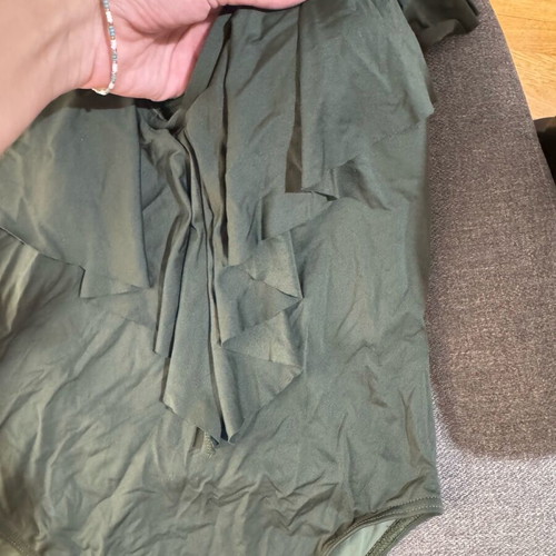 One-piece swimsuit green size S like new