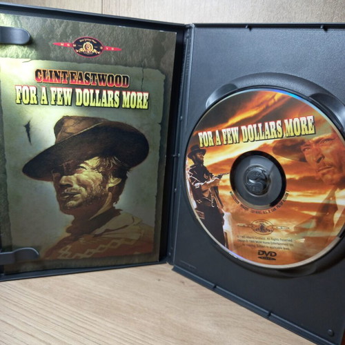 For a Few Dollars More DVD like new, Region 1, English subtitles