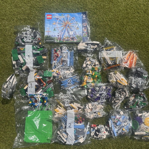 Lego Ferris Wheel 10247 like new, unopened bags and instructions