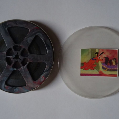 Standard 8mm Silent Disney Cartoon Films Used, 2 Short Reels 200ft