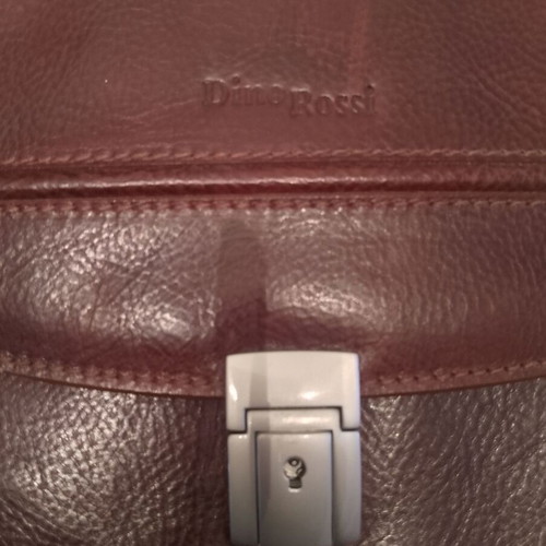 Dino Rossi leather professional bag brown like new
