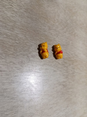 Winnie the Pooh figures used, small collectible miniatures
