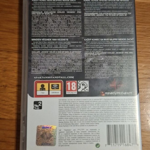 God of War Ghost of Sparta PSP like new