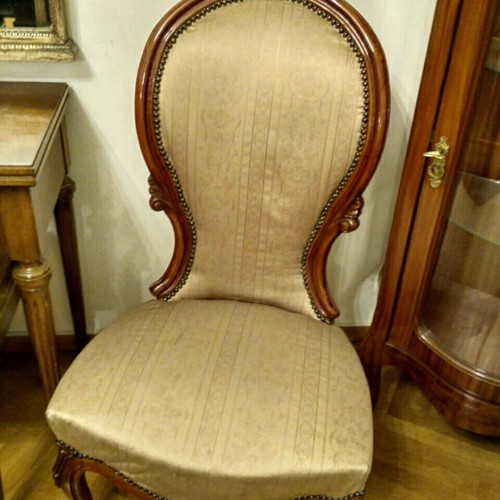 Pair of classic living room chairs used