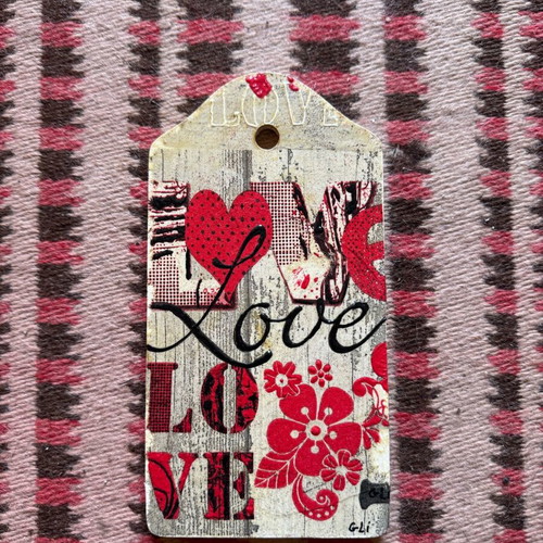 Decoupage frame new handmade