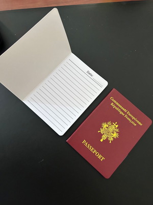Συλλεκτικό διαβατήριο σημειωματάριο Γαλλίας καινούργιο αναμνηστικό