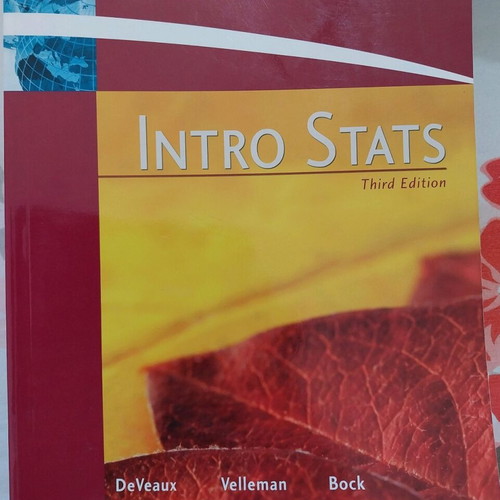 Intro Stats new statistics book