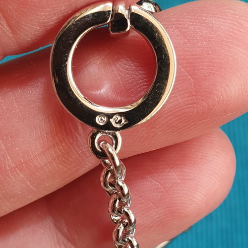 Swarovski bracelet like new, silver tone, adjustable 19 cm